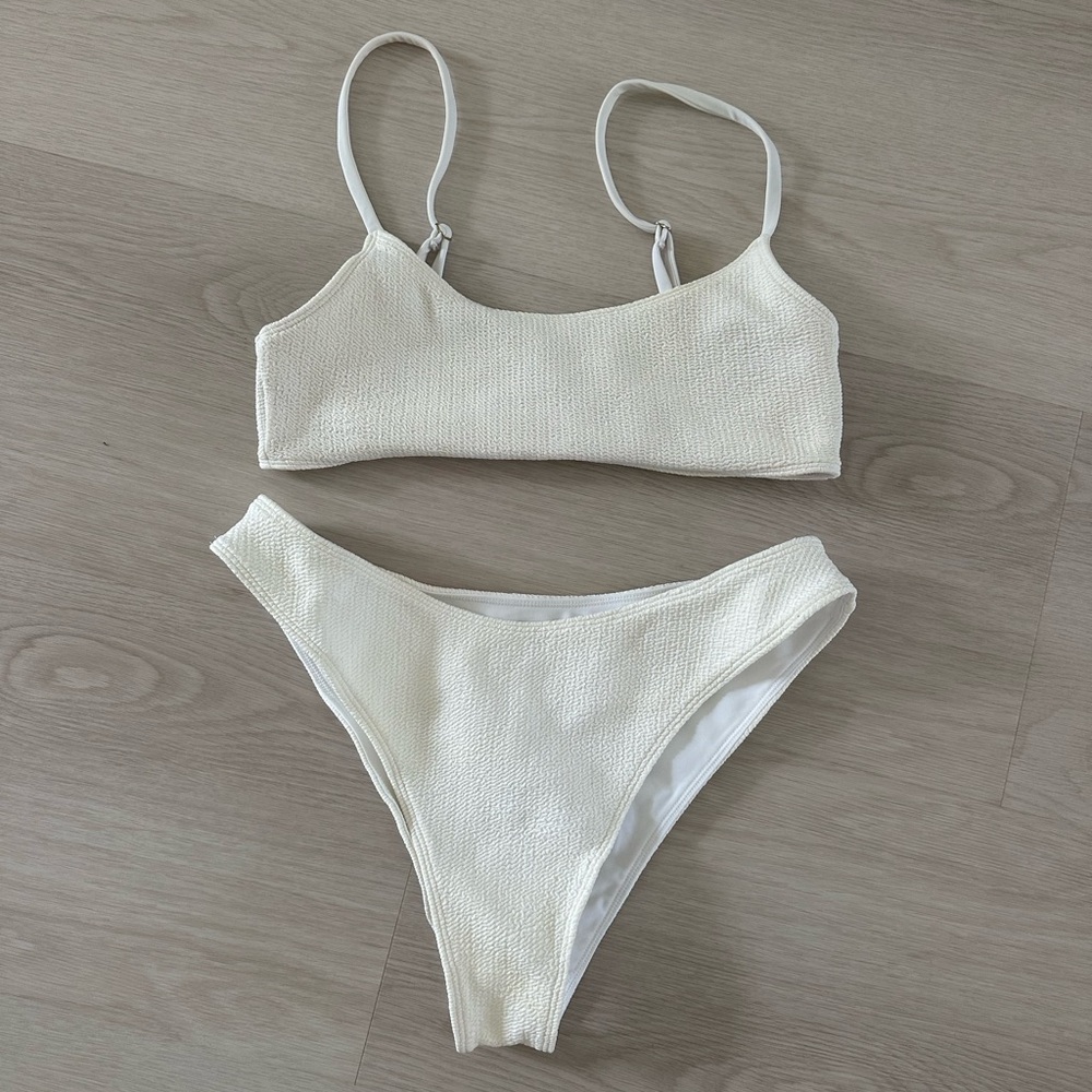 Chic Terry White Bikini Set